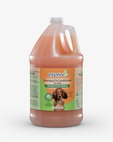 Espree Shampoo & Conditioner in One for Dog Bathing Systems